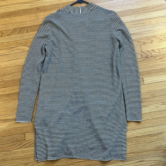 Long striped cozy Loft sweater with pockets - Picture 2 of 4